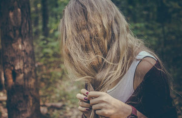 Balayage des cheveux